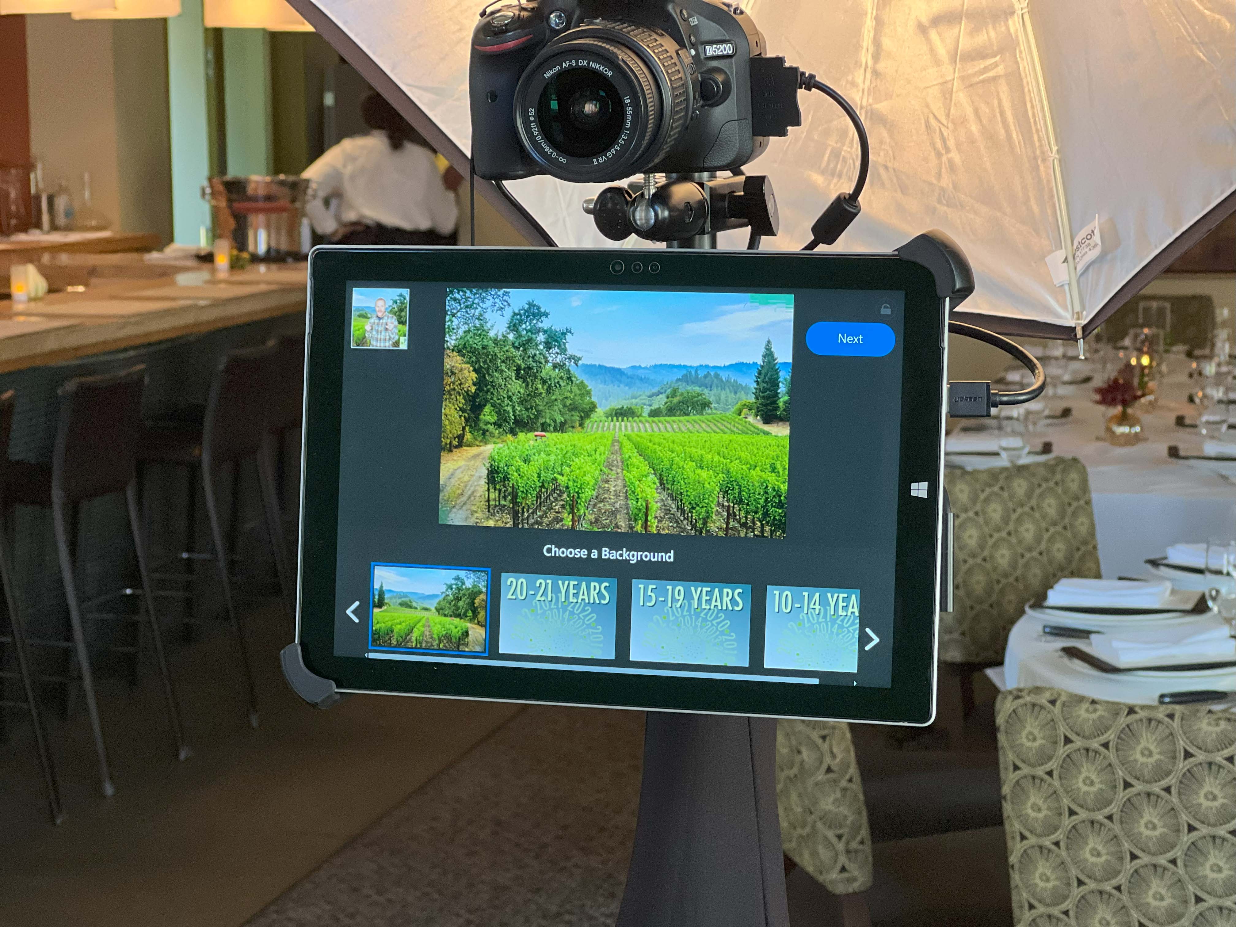 Open-Air Photo Booth